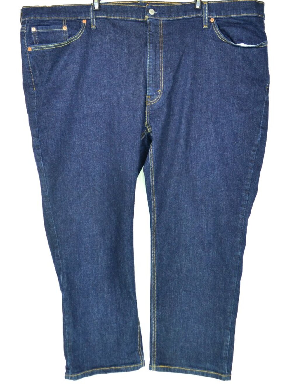 Levi's 541 Men's Size W52 L29 Blue Dark Wash Straight Fit Denim Jeans